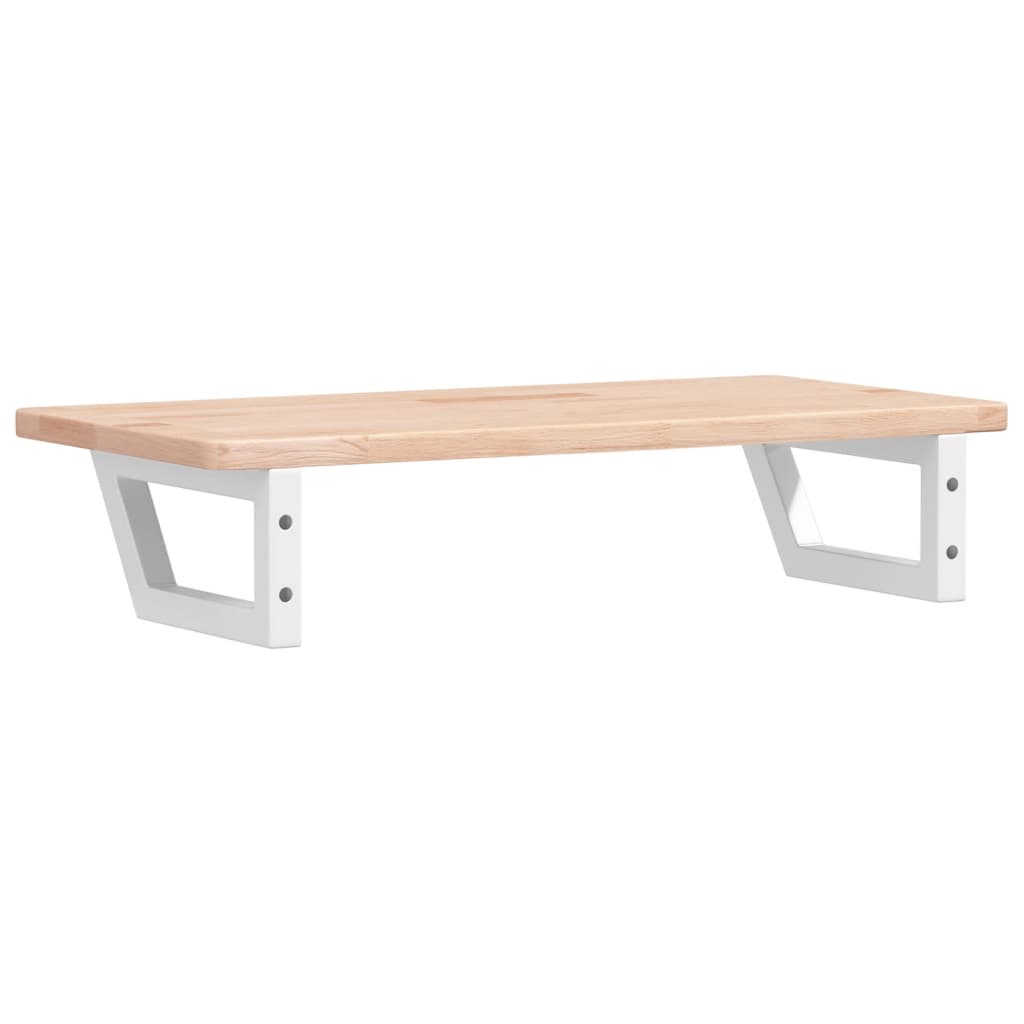 vidaXL Basin Shelf Wall Mounted Steel and Solid Wood Oak 6