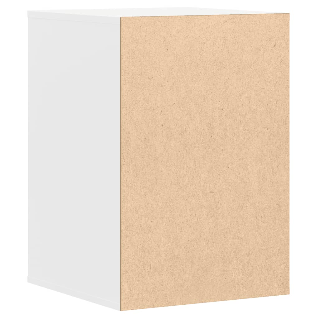 vidaXL Corner Chest of Drawers White 40x41x58 cm Engineered Wood 6