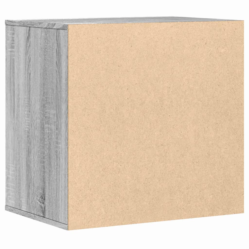 vidaXL Corner Chest of Drawers Grey Sonoma 60x41x58 cm Engineered Wood 6