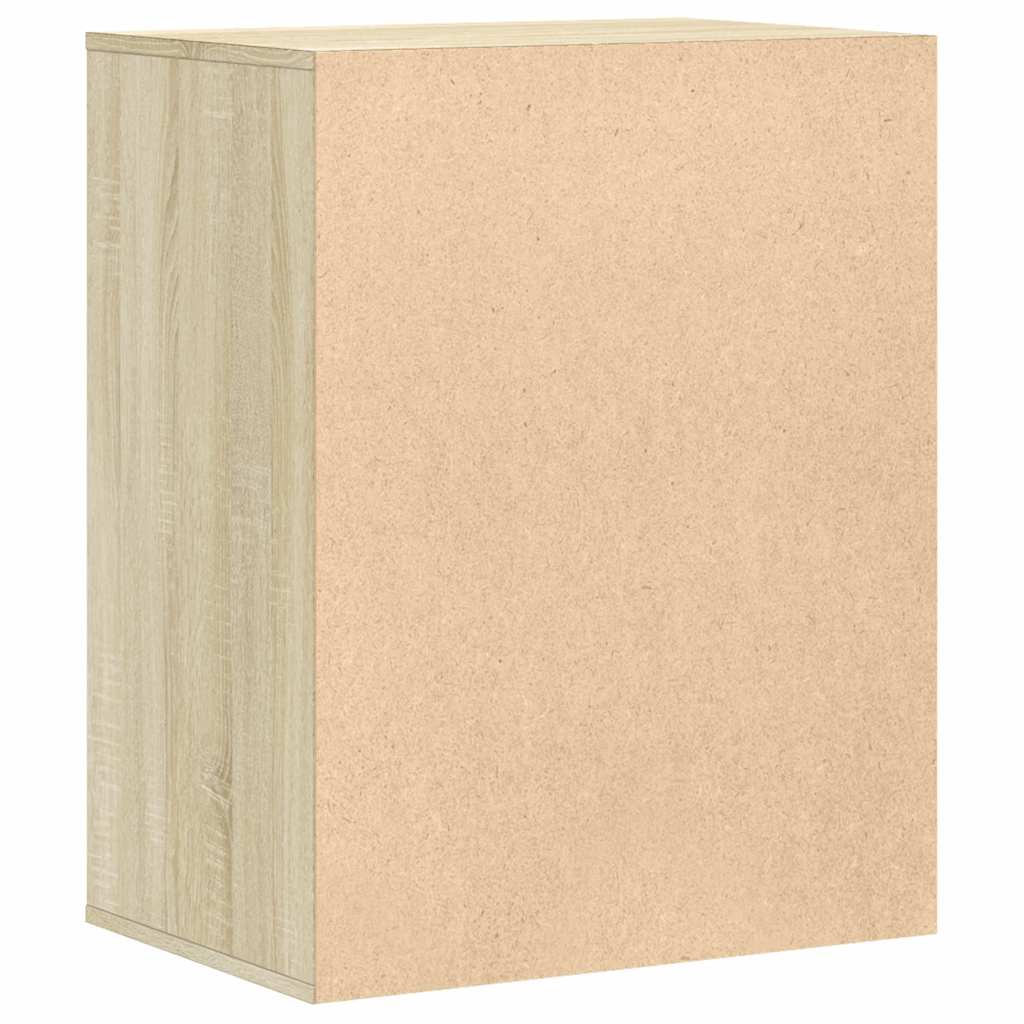 vidaXL Corner Chest of Drawers Sonoma Oak 60x41x76 cm Engineered Wood 6