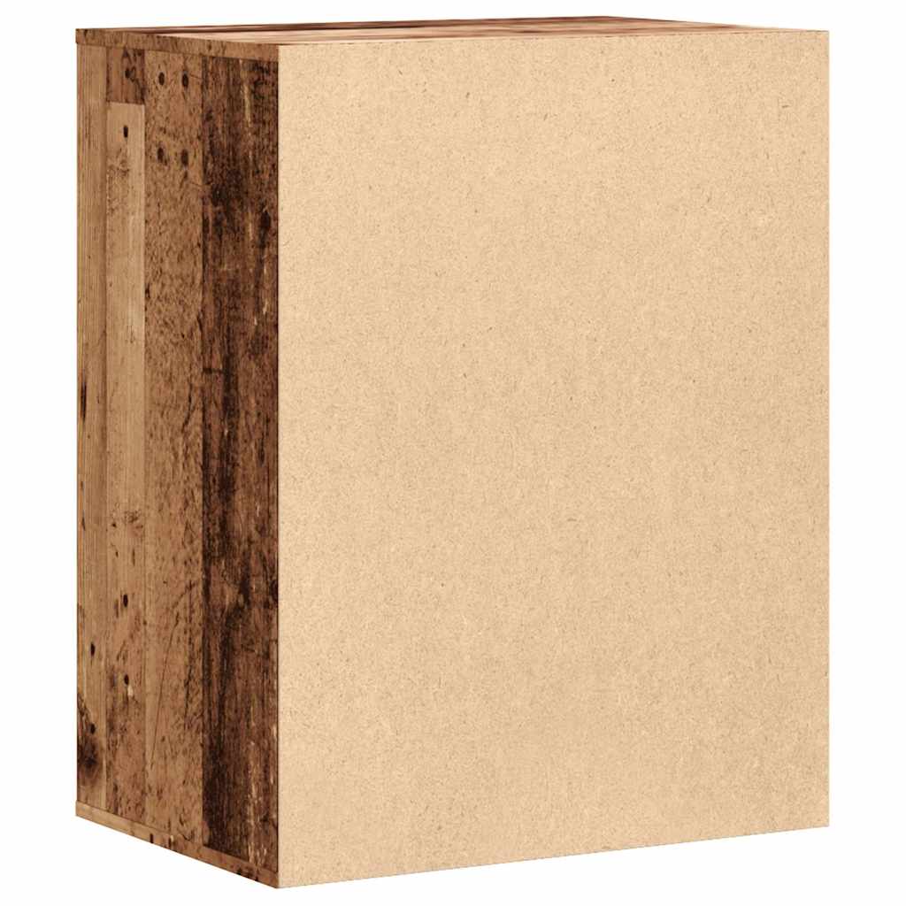 vidaXL Corner Chest of Drawers Old Wood 60x41x76 cm Engineered Wood 6