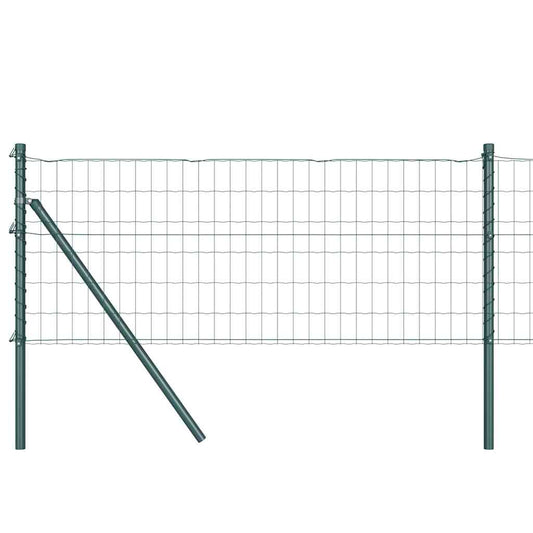 Euro Fence 25 x 0.6 m PVC-Coated Steel Mesh Ground fix Green Length 25 m Height 0.6 m 50 x 100 mm mesh