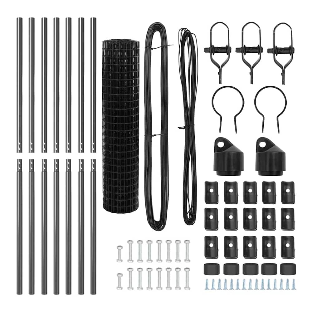 all fence components and fixings included
