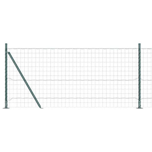 Euro Fence Concrete Base PVC-Coated Steel fix Green Length Mesh size