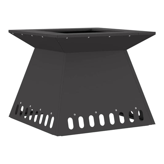 Fire Bowl Black Weathering Steel Cold-rolled steel/black 48 cm 40 cm 48 cm