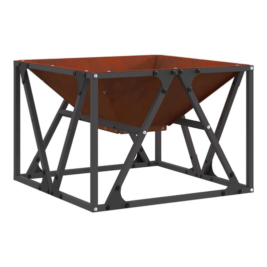 Fire Bowl Rusty Weathering Steel Weathering steel/brown 50 cm 35 cm 50 cm