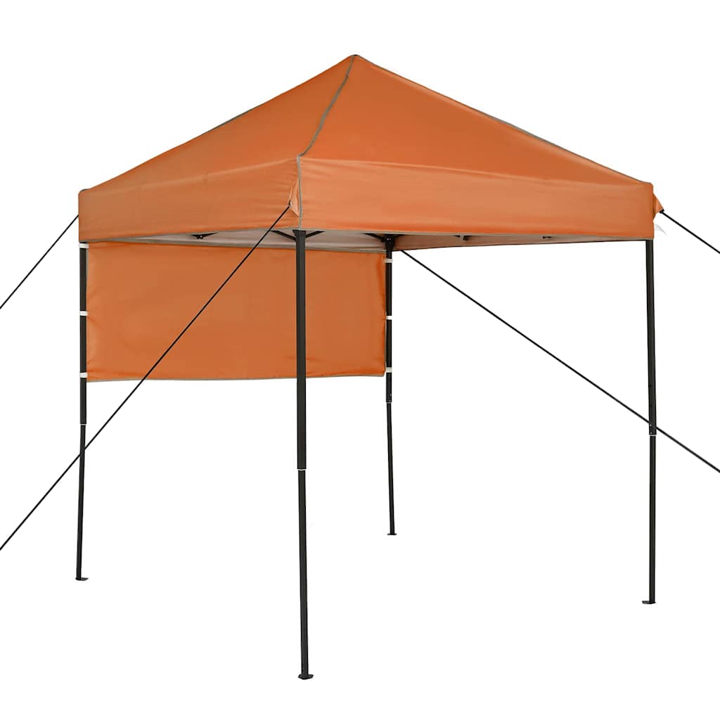 vidaXL Canopy Tent 194 x 194 x 251 cm Orange Fabric 6