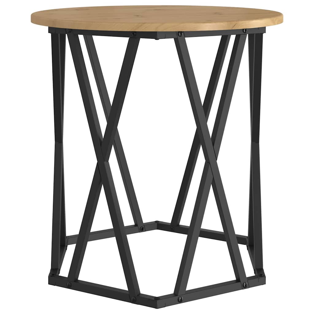 vidaXL Coffee Table 2 pcs Artisan Oak 50 x 50 x 50 cm 6