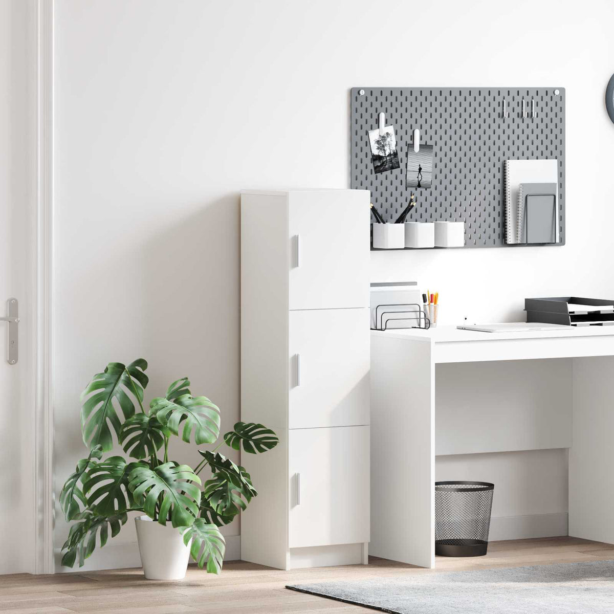 Highboard 31.5 x 32 x 122.5 cm White