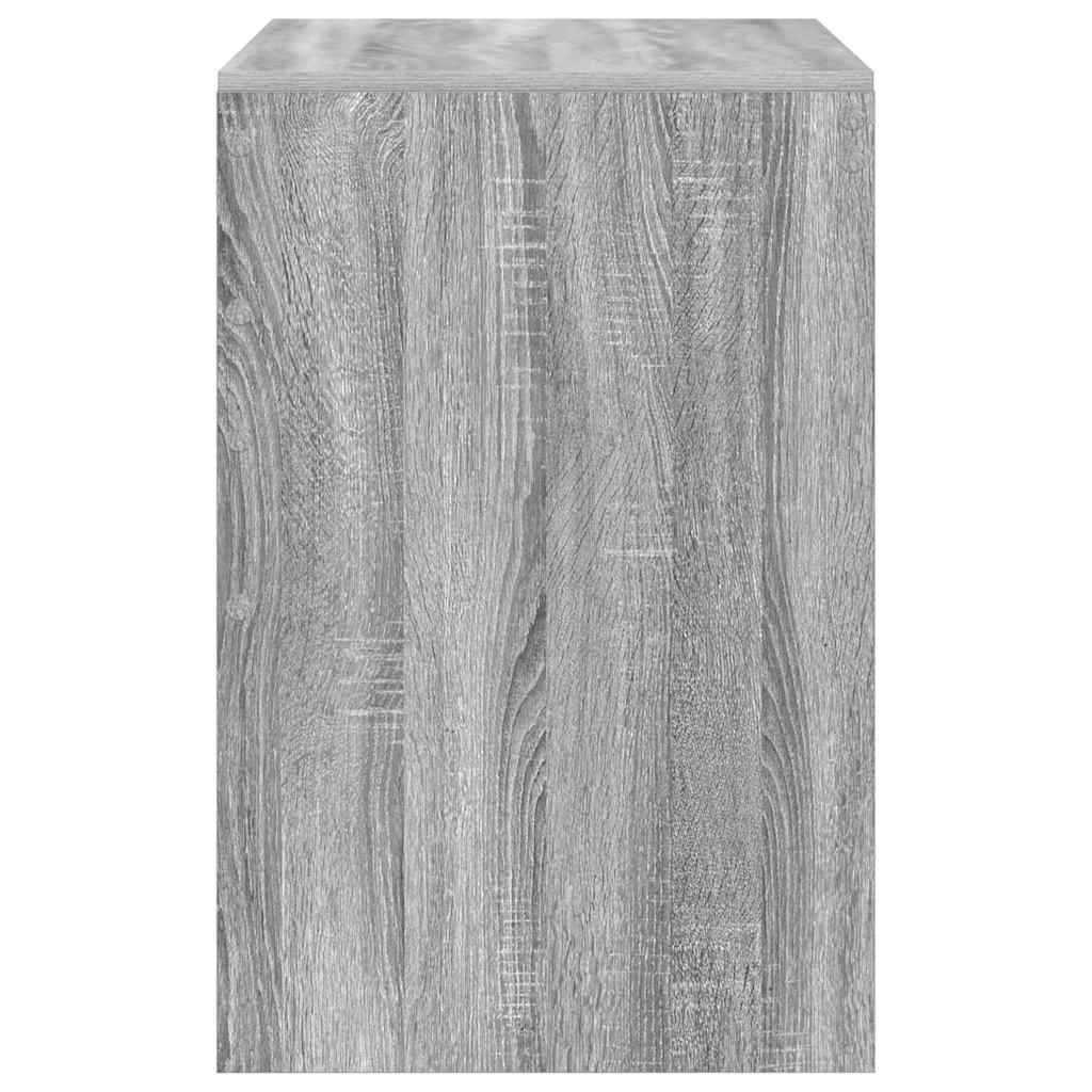 vidaXL Desk Grey Sonoma 90 x 50 x 76 cm 6