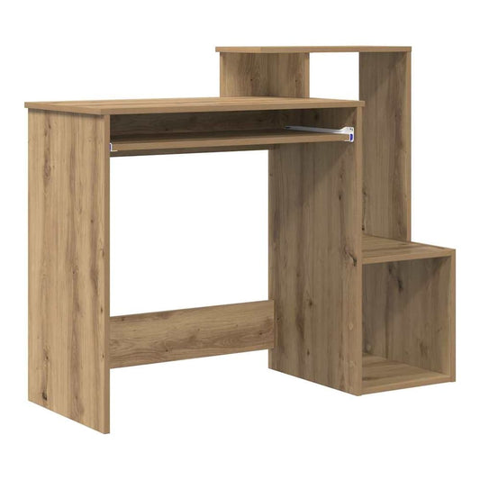 Desk 106 x 41 x 88.5 cm Engineered Wood Artisan oak