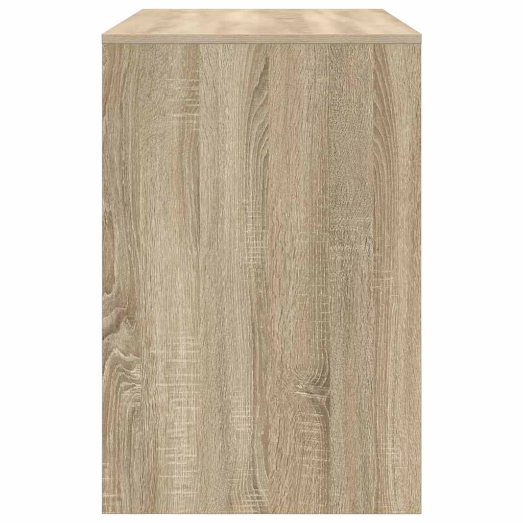 vidaXL Desk Sonoma Oak Engineered Wood 102 x 50 x 75 cm 6