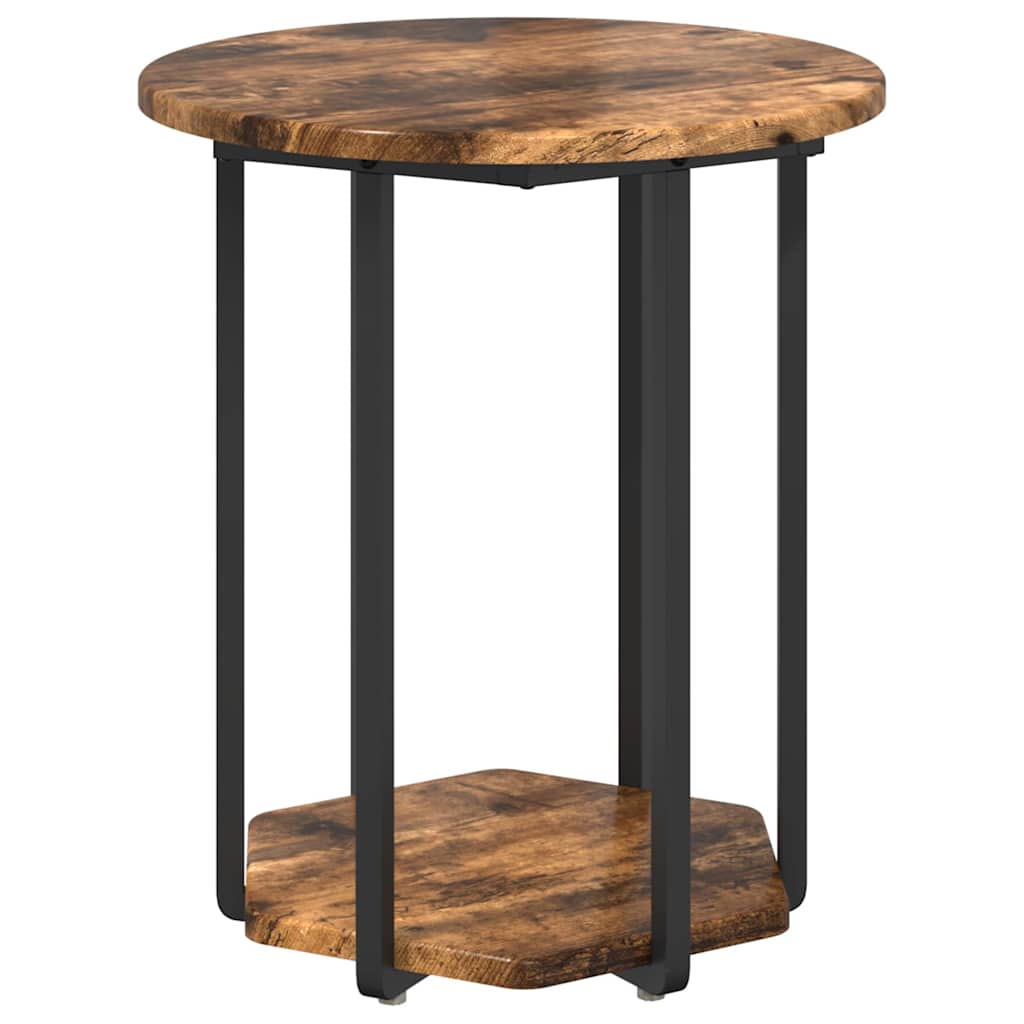 vidaXL Side Table Set 2 pcs Brown 50 x 50 x 50.5 cm 6
