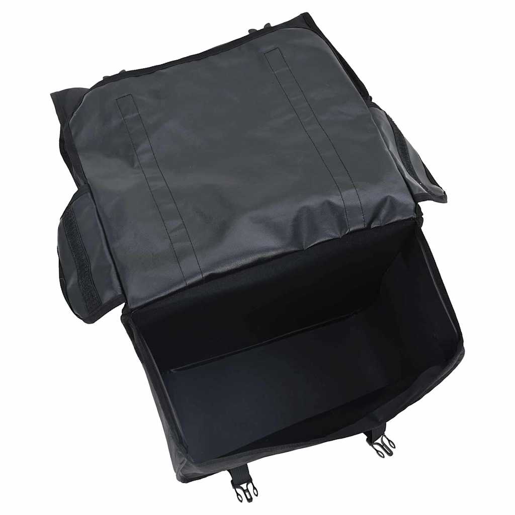 vidaXL Bicycle Bag Black 40 x 18.5 x 35 cm Polyester 6