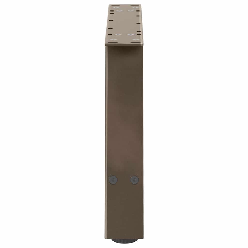 vidaXL Coffee Table Legs A-Shaped 2 pcs 60x(30-31) cm Steel 6