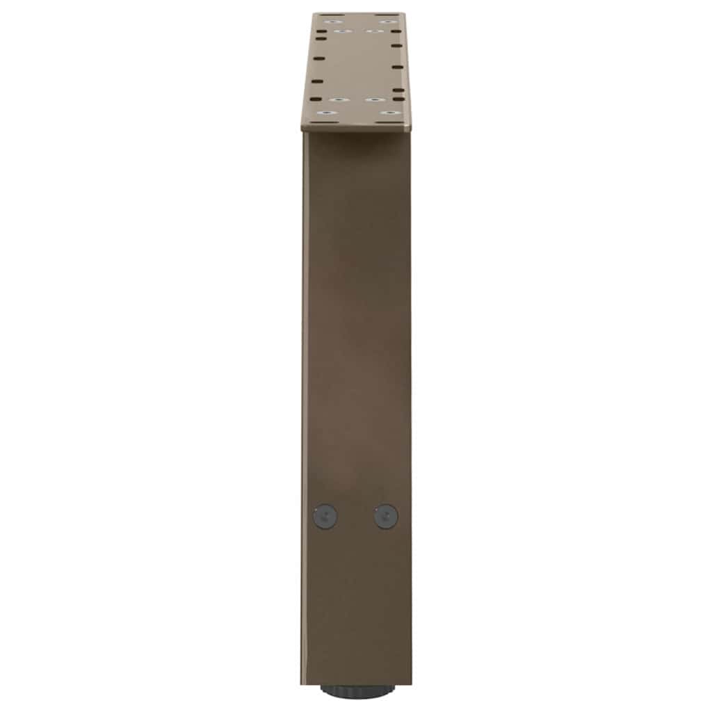 vidaXL Coffee Table Legs A-Shaped 2 pcs 70x(30-31) cm Steel 6