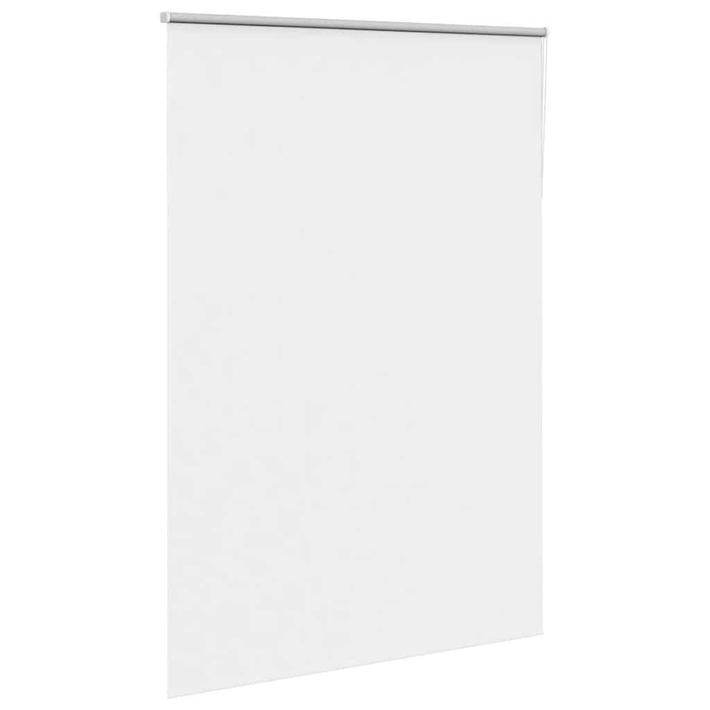 Roller Blind Blackout 105x210 cm Fabric Width 100.7 cm Height 210 cm White 165 cm