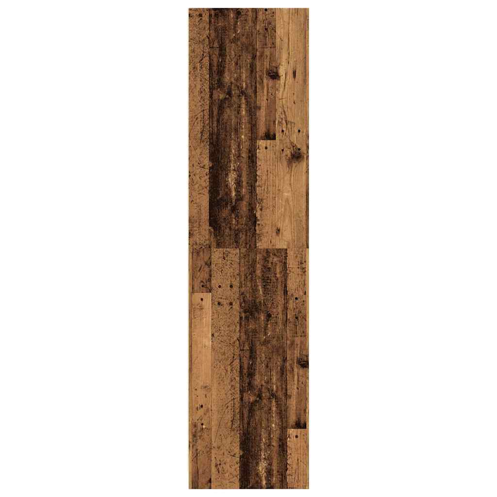 vidaXL Wardrobe Old Wood 80x50x200 cm Engineered Wood 6