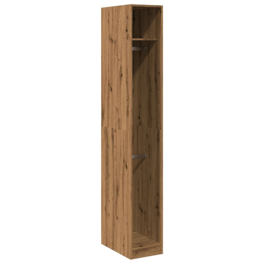 vidaXL Wardrobe Artisian Oak 30x50x200 cm Engineered Wood 2