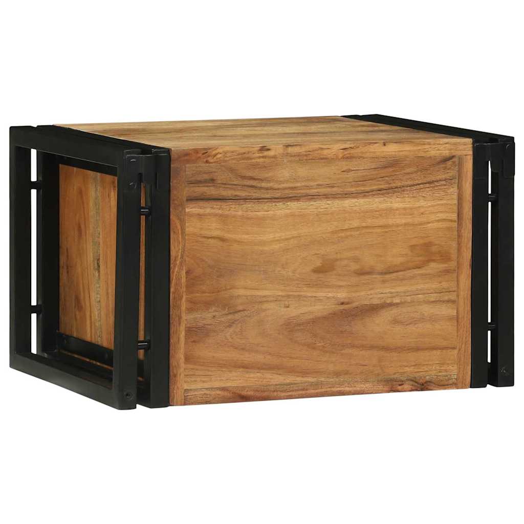 vidaXL Wine Rack 2 pcs 46 x 35 x 27.5 cm Solid Acacia Wood 6