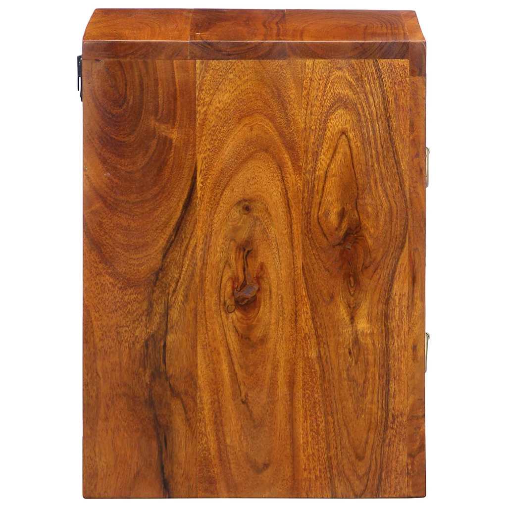 vidaXL Bedside Cabinet Brown 35 x 30 x 40 cm Solid Acacia Wood 6