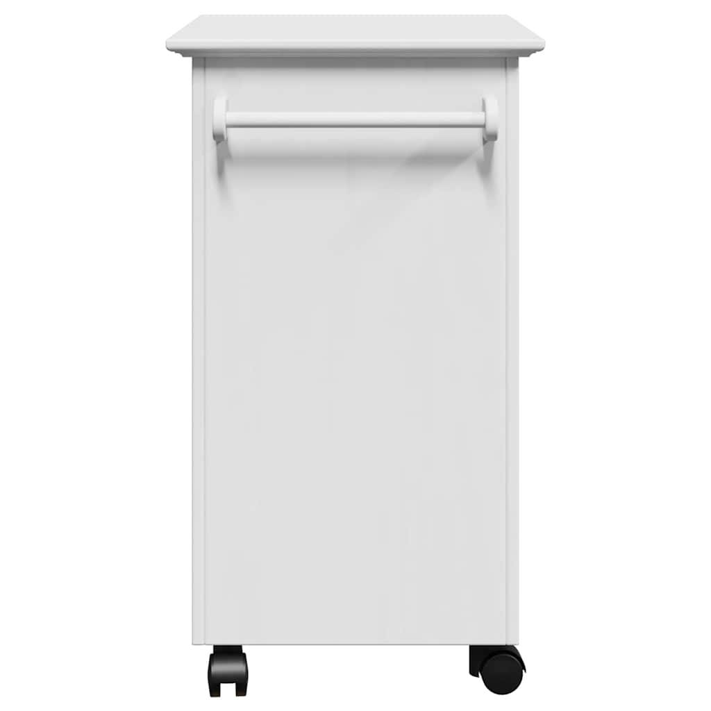 vidaXL Kitchen Trolley BODO White 67.5x45x80 cm 6