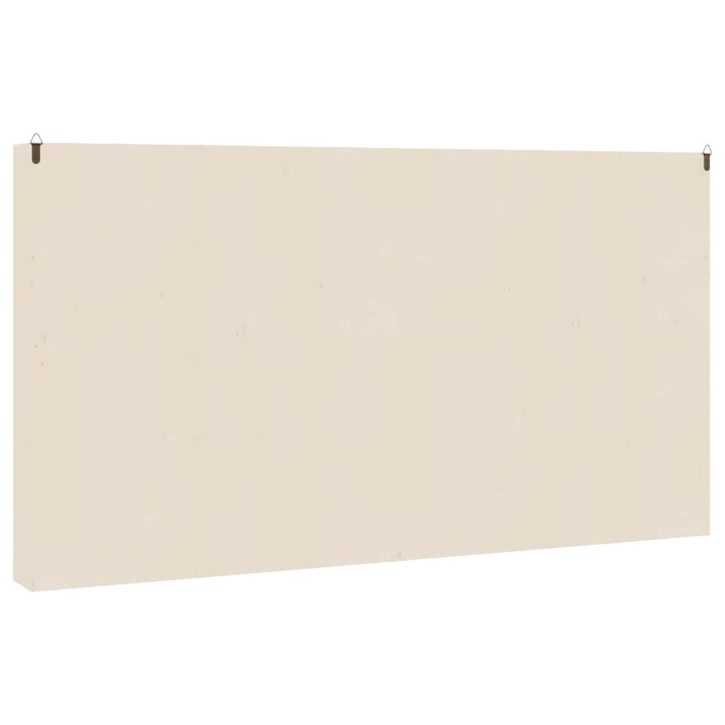 vidaXL Wooden Collector's Display Case with 6 Shelves 100x9x55 cm 6