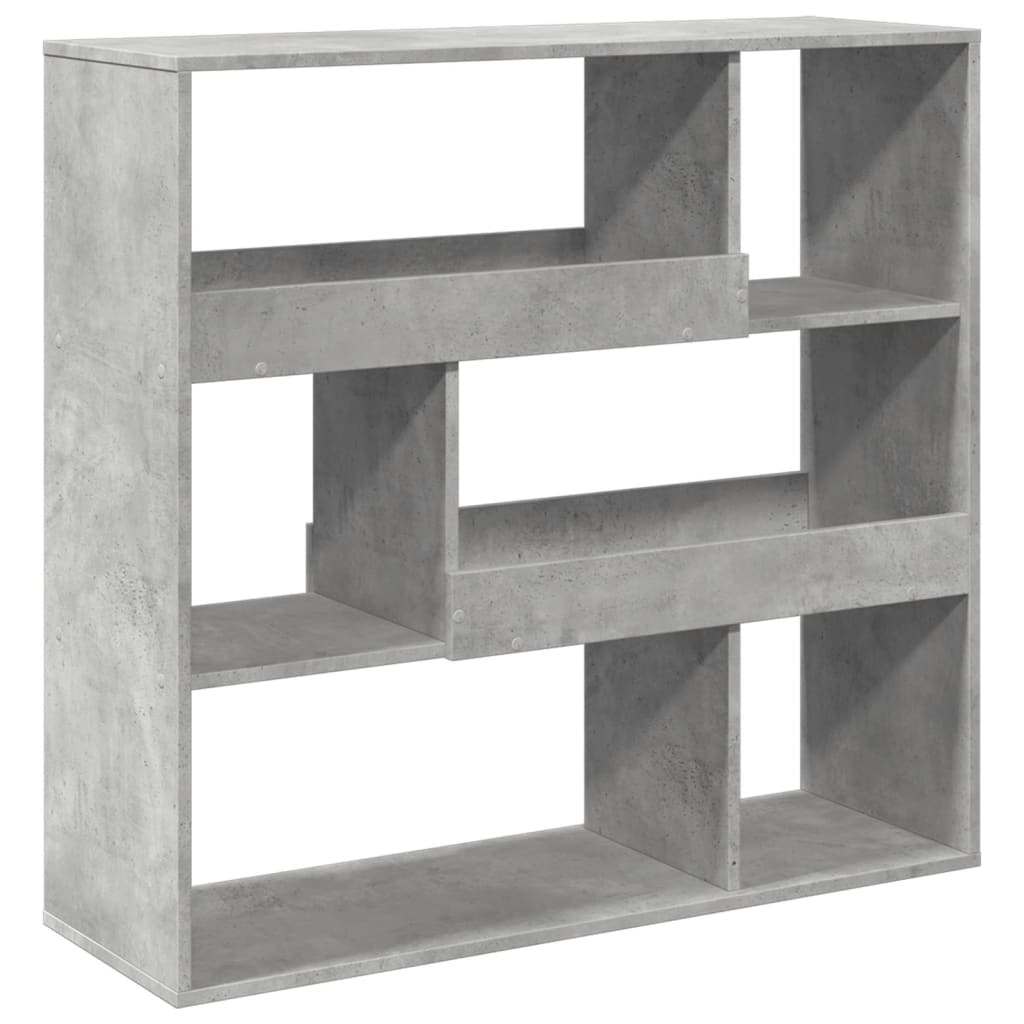 vidaXL Room Divider Concrete Grey 100x33x94.5 cm Engineered Wood 6