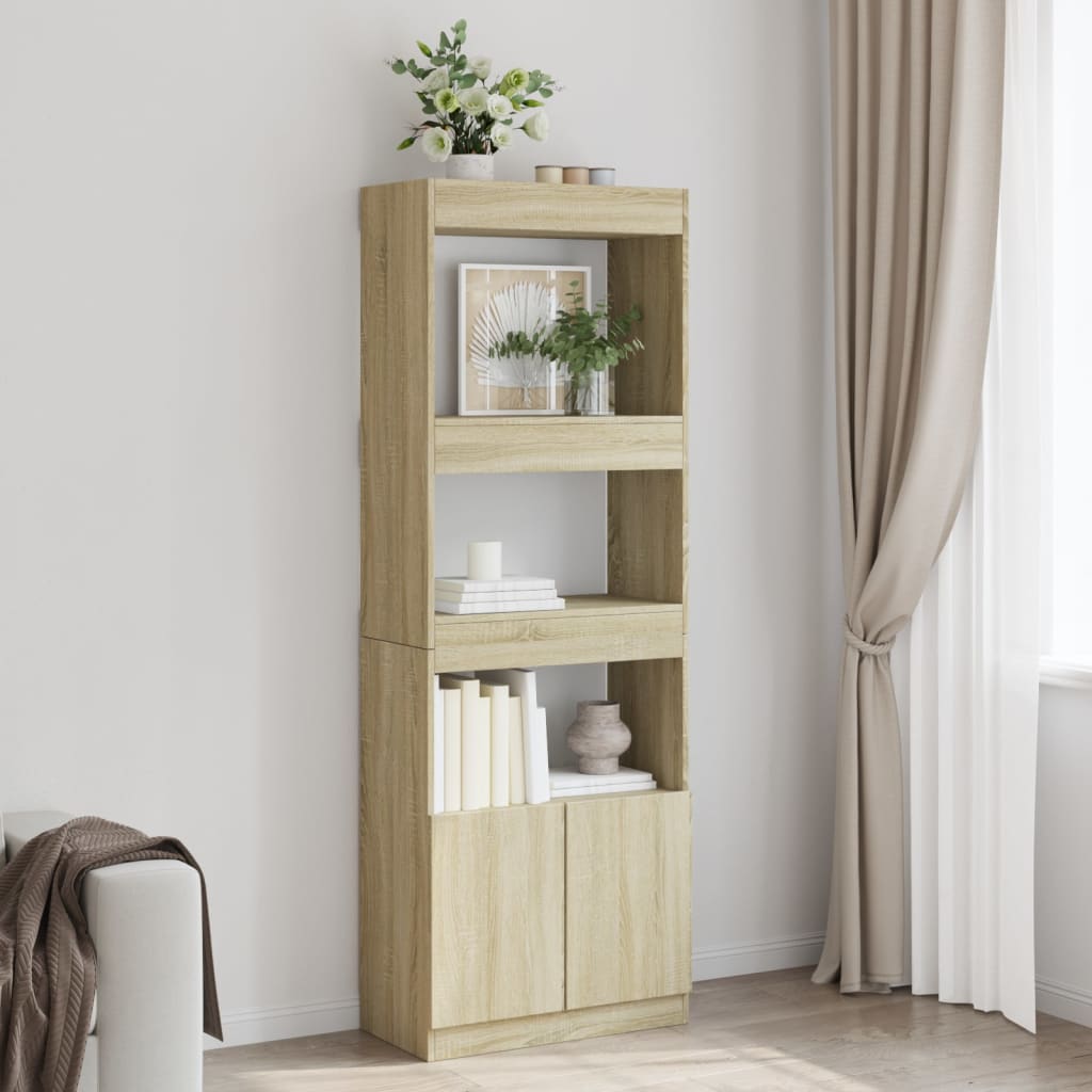 vidaXL Highboard 63x33x100 cm Engineered Wood