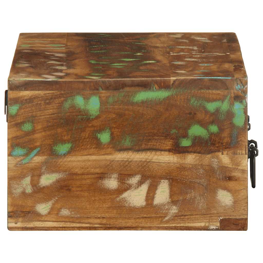 vidaXL Wall-mounted TV Cabinet 60x30x19 cm Solid Wood Reclaimed 6