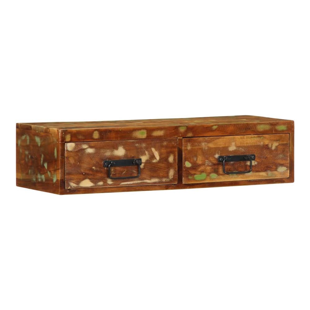 vidaXL Wall-mounted TV Cabinet Solid Wood Reclaimed