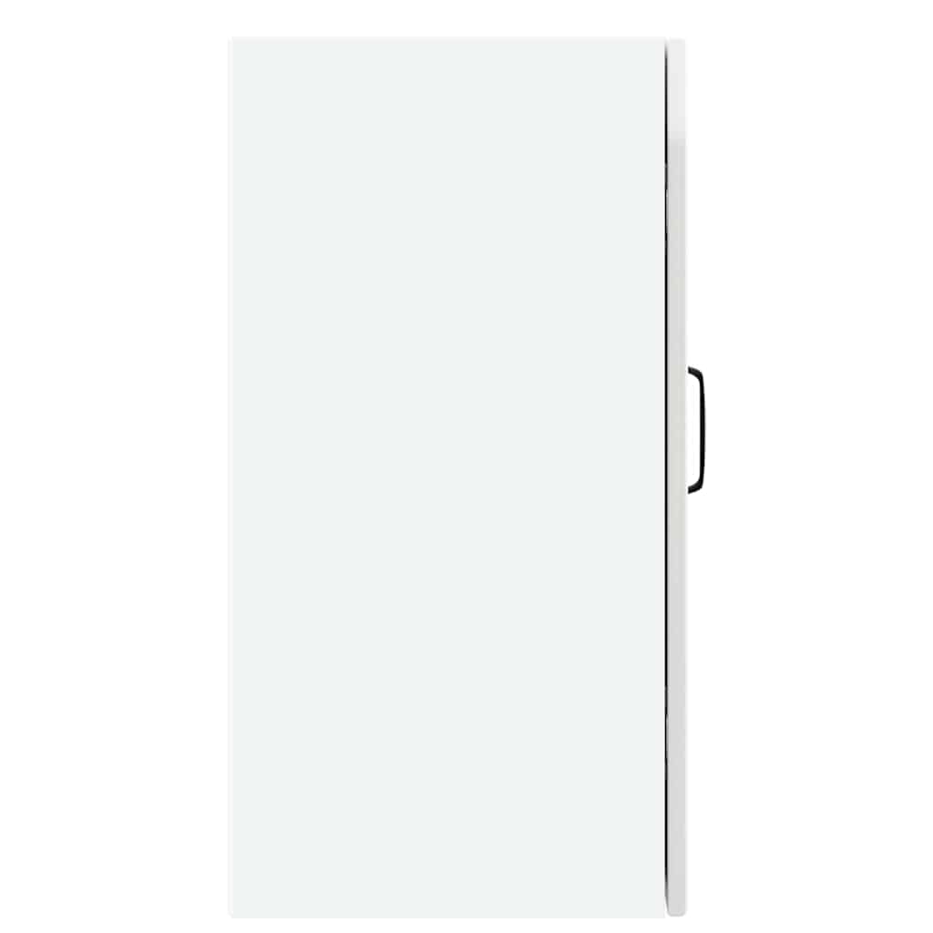 vidaXL Kitchen Wall Cabinet Kalmar High Gloss White Engineered Wood 6