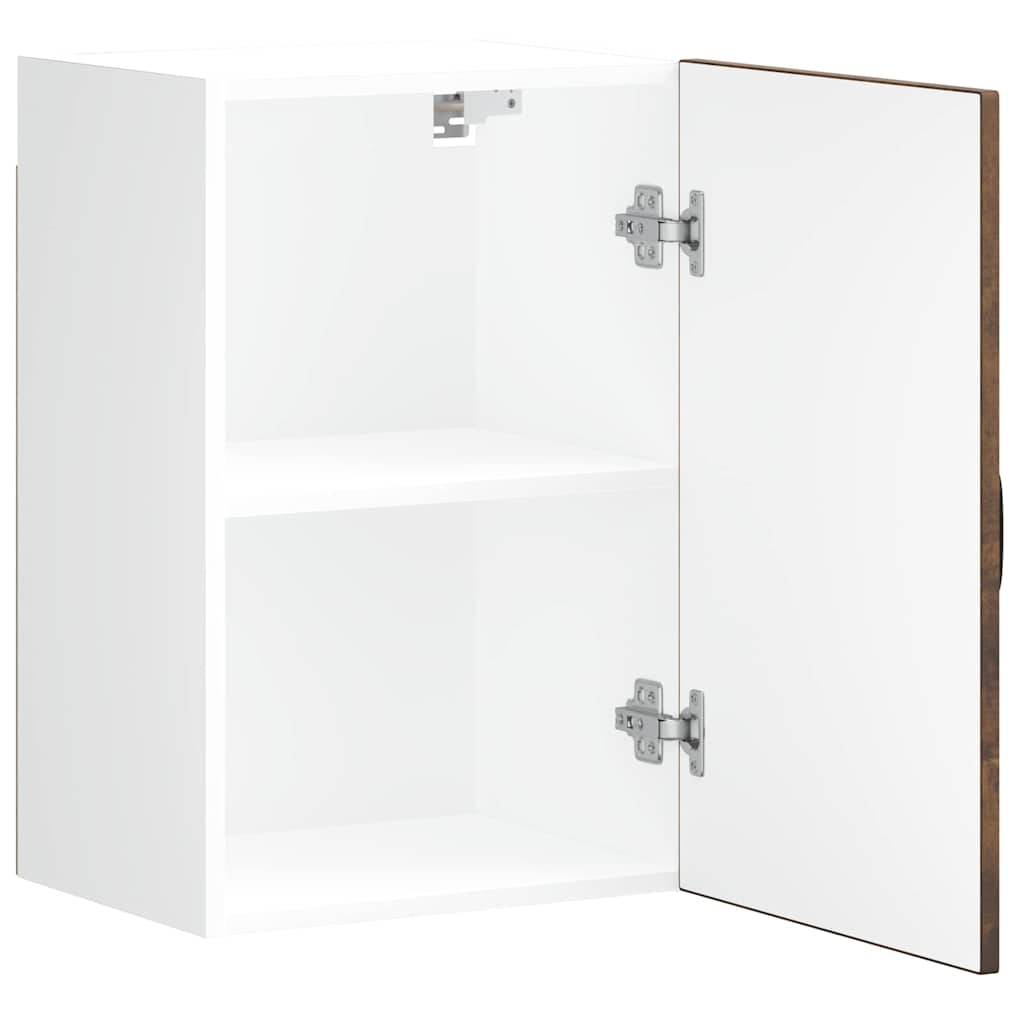 vidaXL Kitchen Wall Cabinet Kalmar Smoked Oak Engineered Wood 6