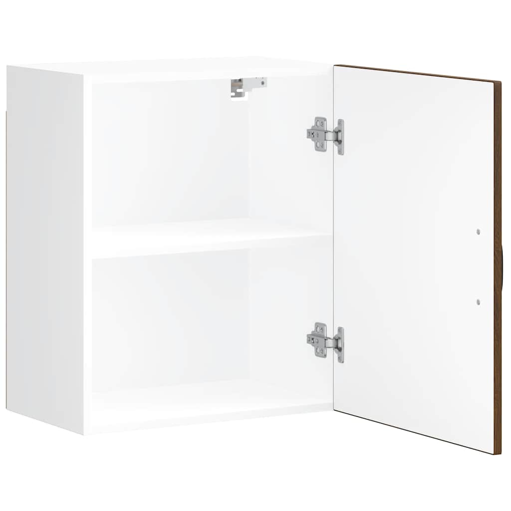 vidaXL Kitchen Wall Cabinet Kalmar Brown Oak Engineered Wood 6
