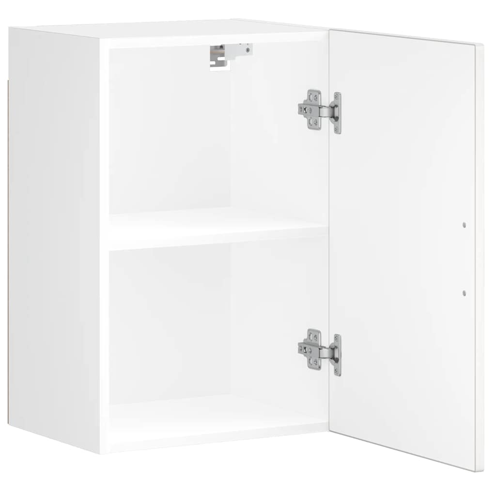 vidaXL Kitchen Wall Cabinet Porto White Engineered Wood 6