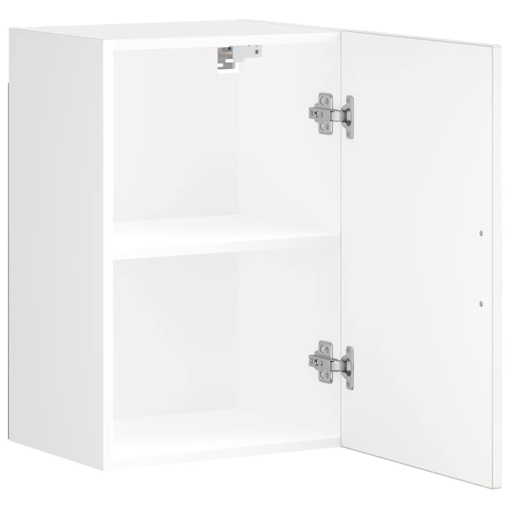 vidaXL Kitchen Wall Cabinet "Porto" High Gloss White Engineered Wood 6