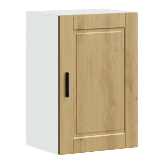 Kitchen Wall Cabinet "Porto" Engineered Wood Artisan oak 1x wall cabinet (1 door) 40 cm wide 40 cm high–1x wall corner cabinet 57 cm wide 80 cm high 1x wall cabinet (1 door) 40 cm wide 60 cm high