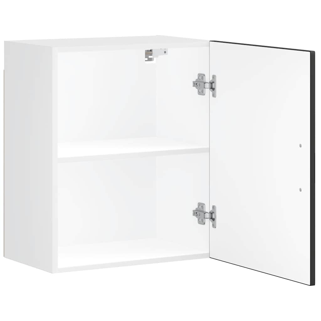 vidaXL Kitchen Wall Cabinet Porto Black Engineered Wood 6