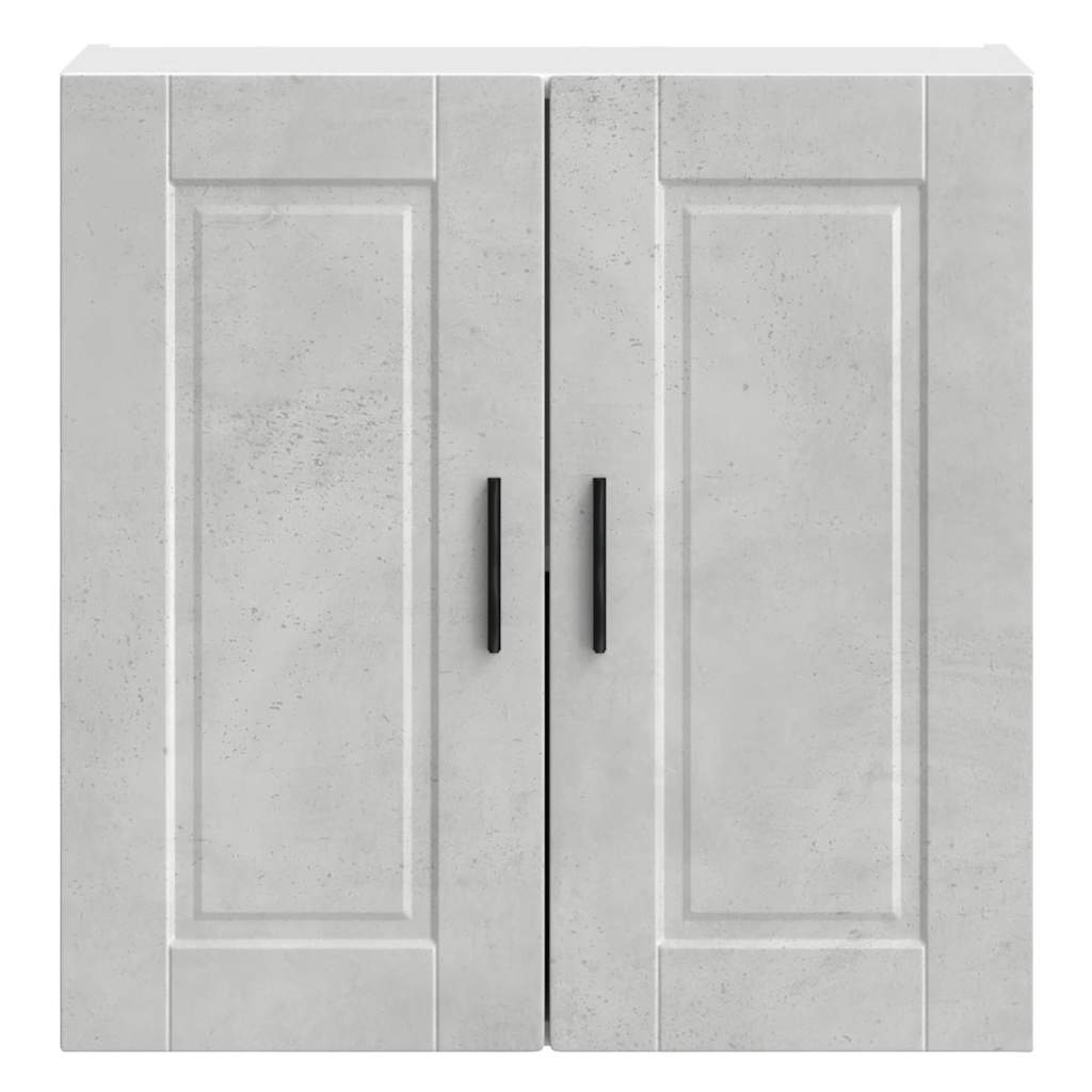 vidaXL Kitchen Wall Cabinet Porto Concrete Grey Engineered Wood 6