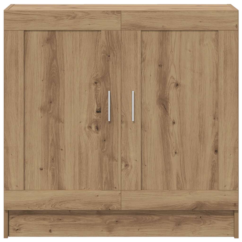 vidaXL Book Cabinet Artisan Oak 82,5x30,5x80 cm Engineered Wood 6