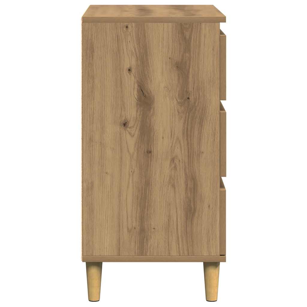 vidaXL Sideboard Artisan Oak 60x35x70 cm Engineered Wood 6