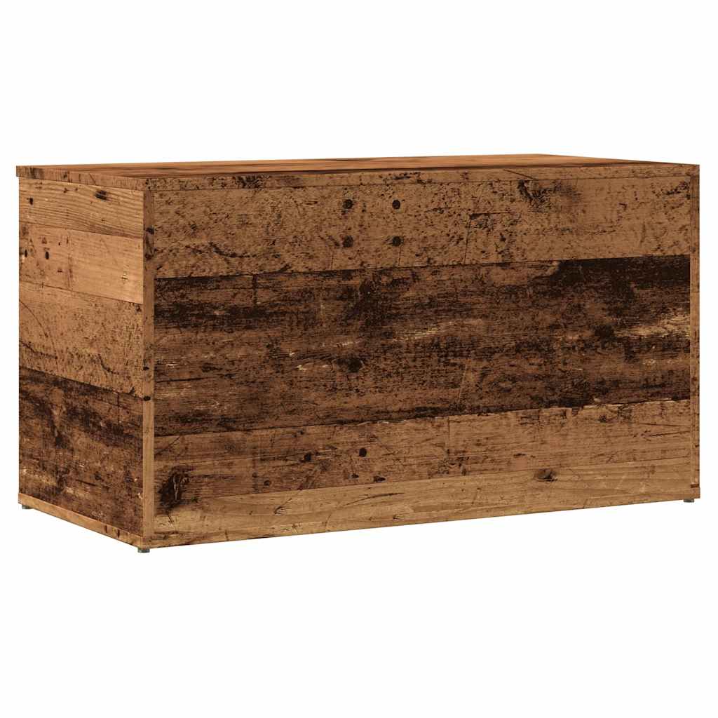 vidaXL Storage Chest Old Wood 84x42x46 cm Engineered Wood 6