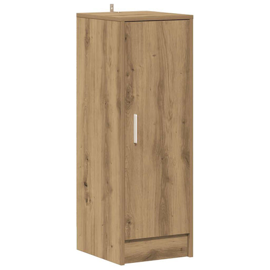 Shoe Cabinet 32x35x92 cm Engineered Wood Width 32 cm Height 92 cm Artisan oak Shoe cabinet with door