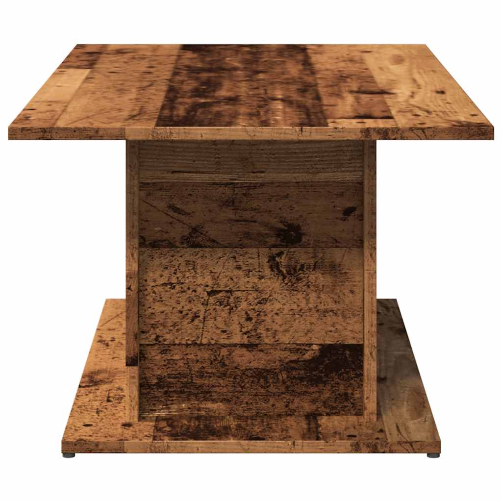 vidaXL Coffee Table Old Wood 102x55,5x40 cm Engineered Wood 6