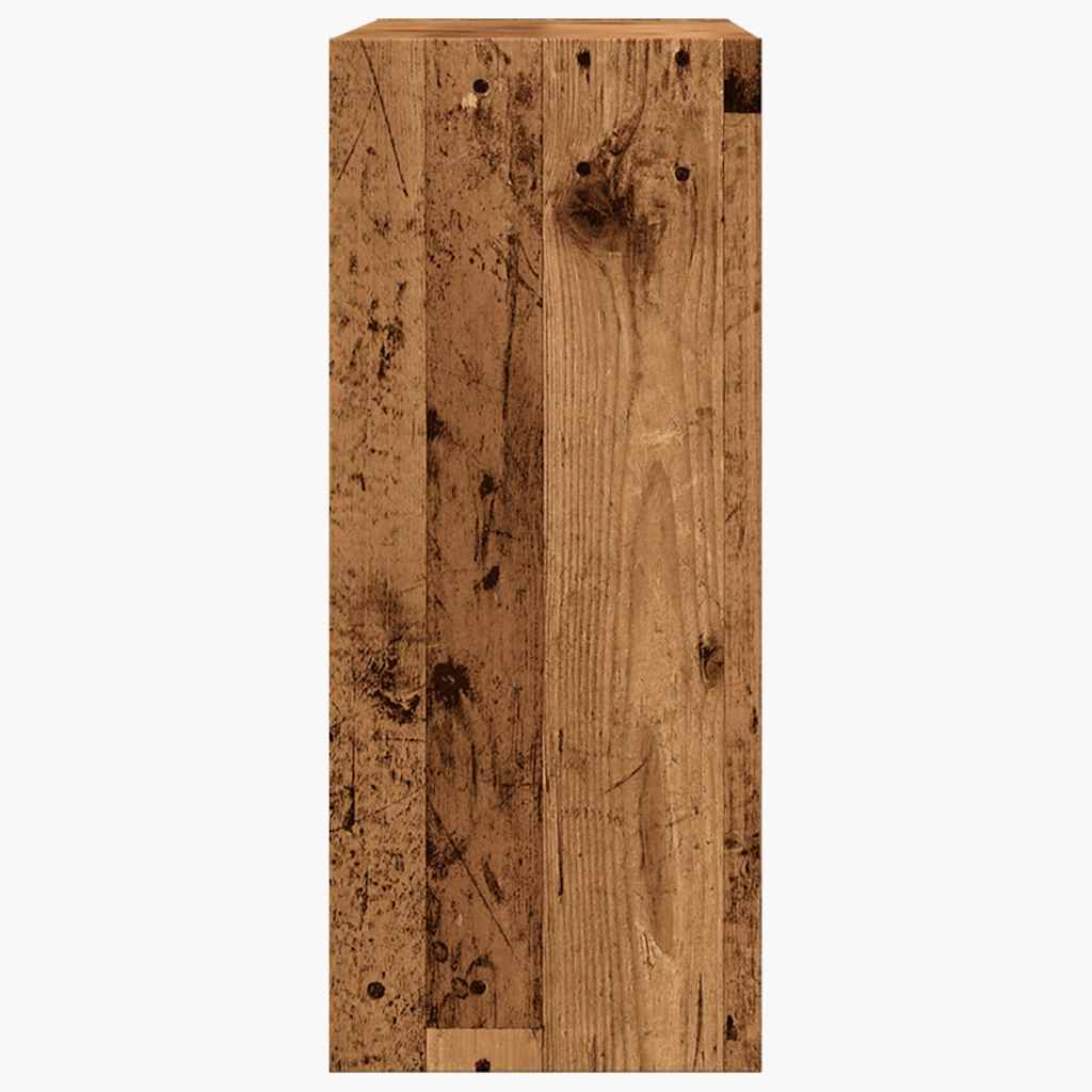 vidaXL Book Cabinet/Room Divider Old Wood 80x30x72 cm 6