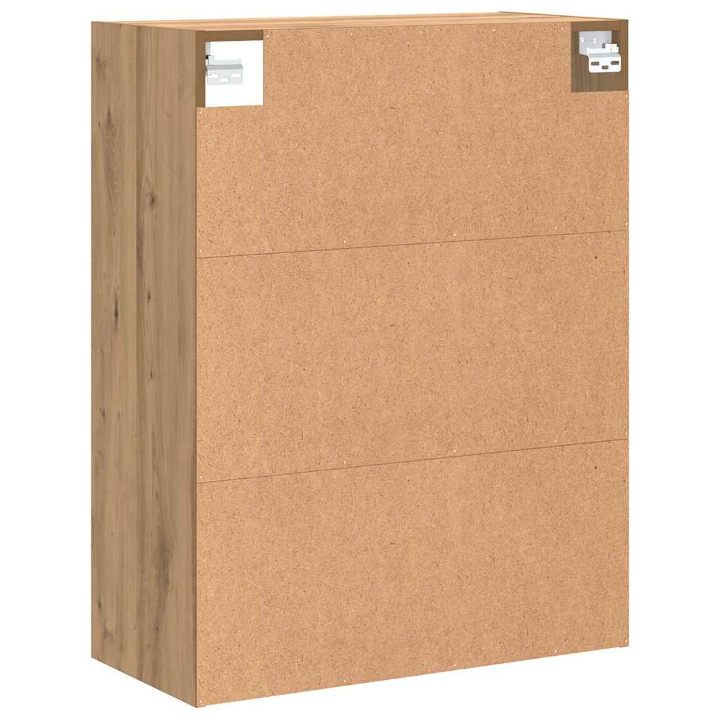 vidaXL Hanging Wall Cabinet Artisan Oak 69.5x32.5x90 cm 6