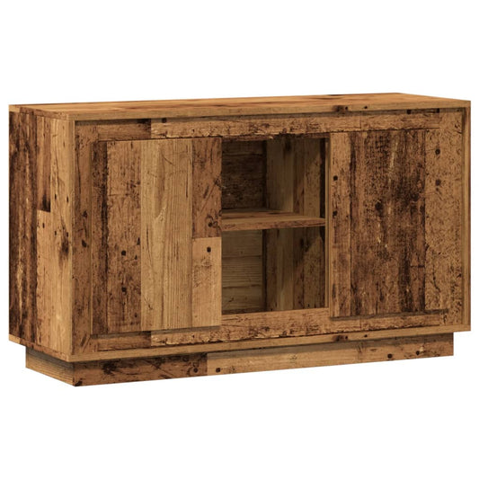 vidaXL Sideboard Old Wood 102x35x60 cm Engineered Wood 2