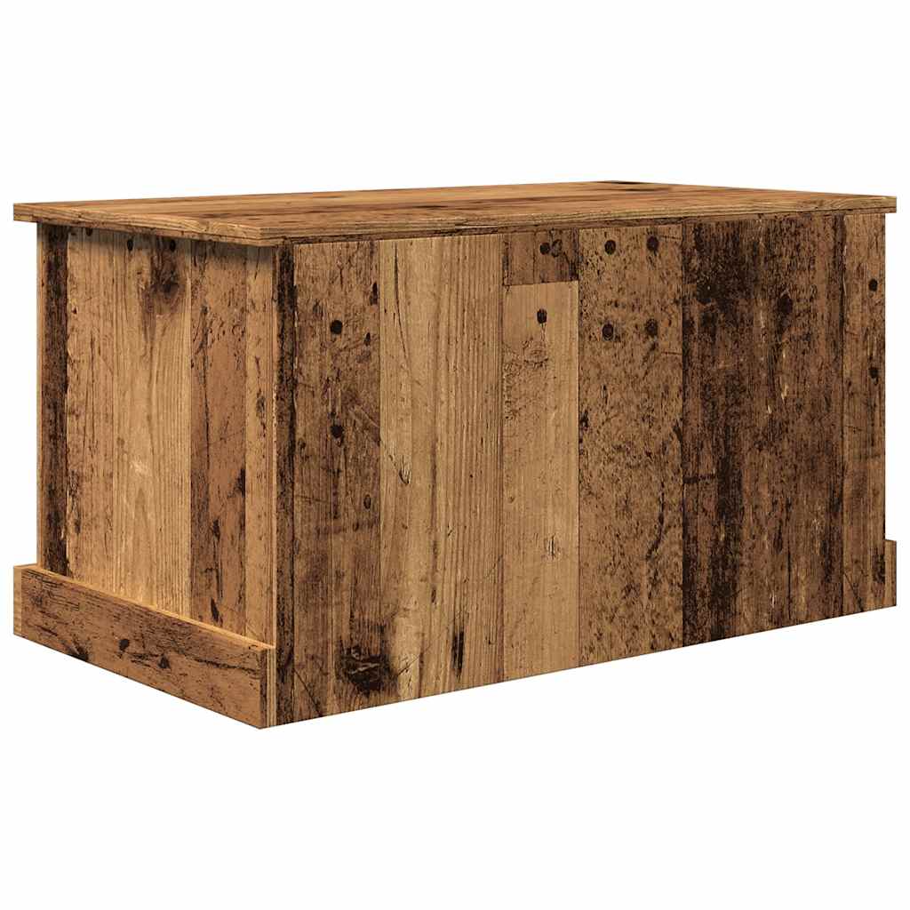vidaXL Storage Box Old Wood 70x40x38 cm Engineered Wood 6