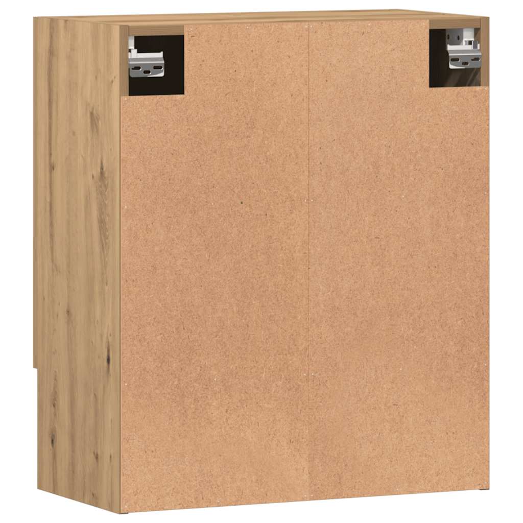 vidaXL Wall Cabinet Artisan oak 60x31x70 cm Engineered Wood 6