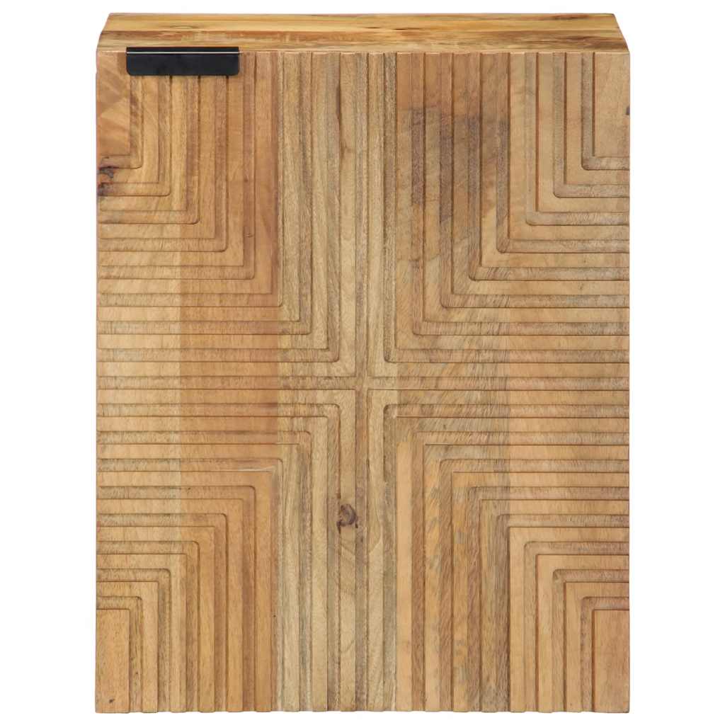 Bathroom Hanging Cabinet Brown 38x33,5x48 cm Solid Wood Mango Solid mango wood
